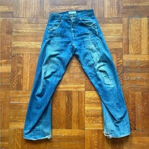Vintage Engineered Levi's Buckle Back Loose Jeans